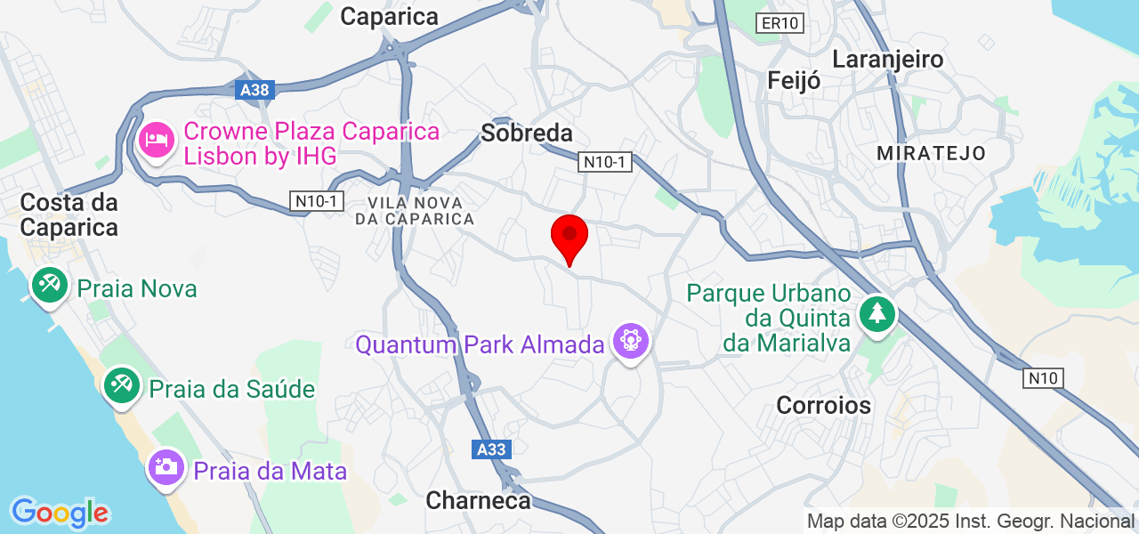 Wedson - Setúbal - Almada - Mapa