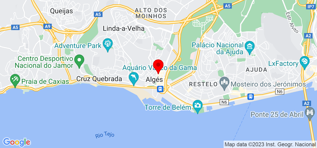 Кристина - Lisboa - Oeiras - Mapa