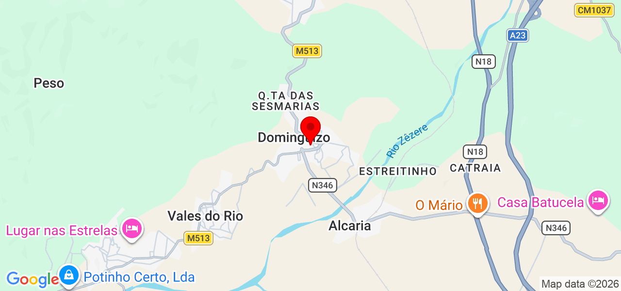 Margarida Mariano - Castelo Branco - Covilhã - Map