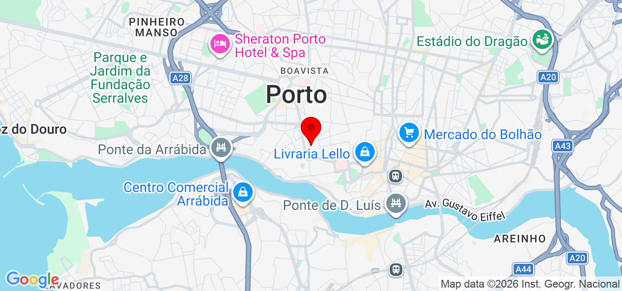 Priscilla - Porto - Porto - Mapa
