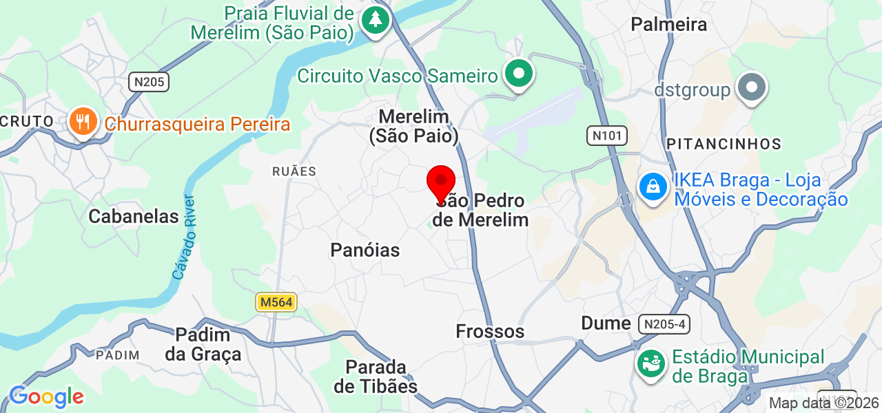 Carvalholimpezas - Braga - Braga - Mapa