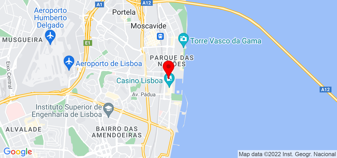 Events &amp; More - Lisboa - Lisboa - Mapa