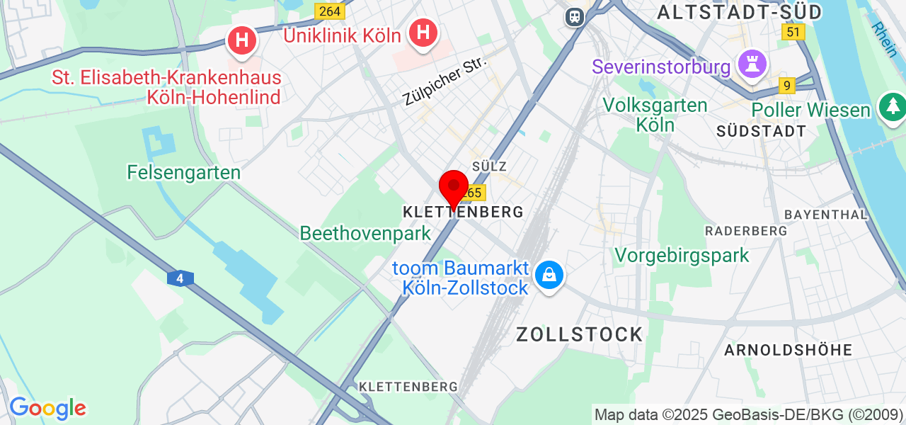 Trizgrafia - Nordrhein-Westfalen - Köln - Map
