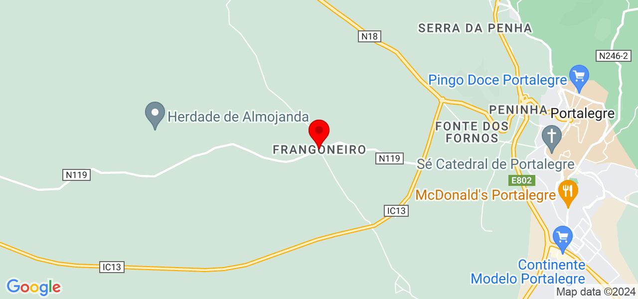 Agriworks - Portalegre - Portalegre - Mapa