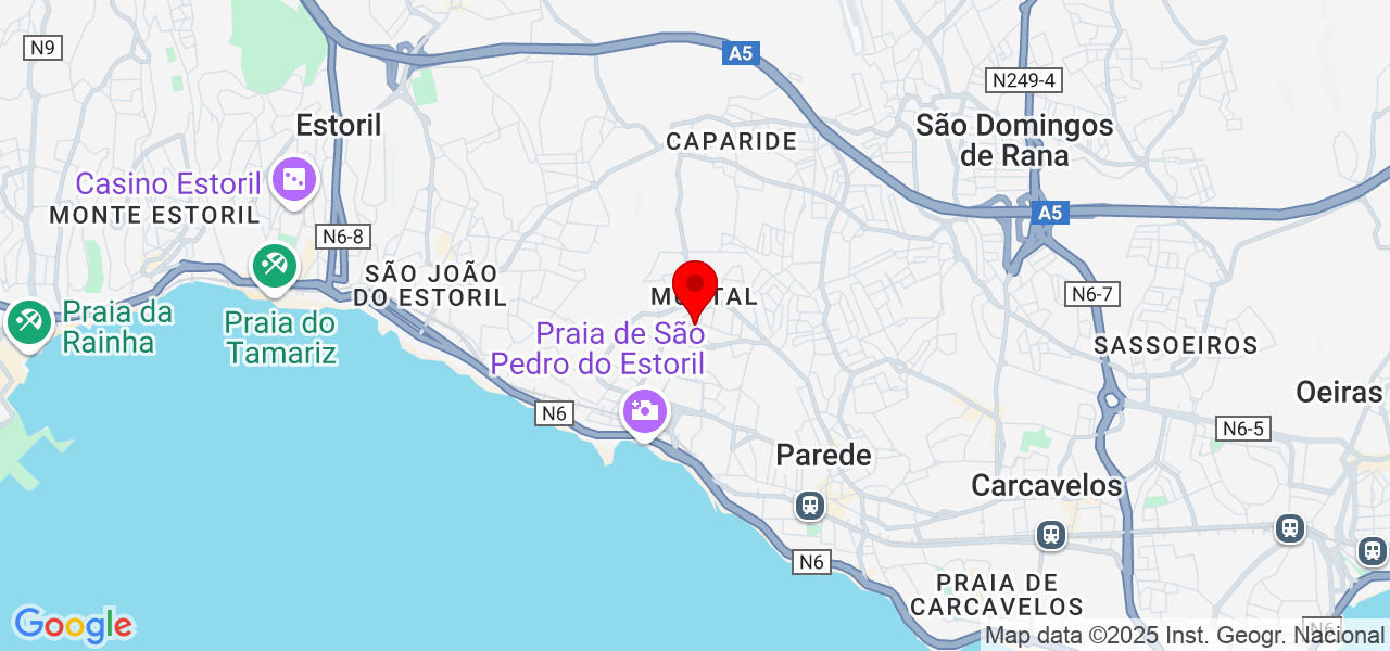 Cuidadora de Animais - Lisboa - Cascais - Map