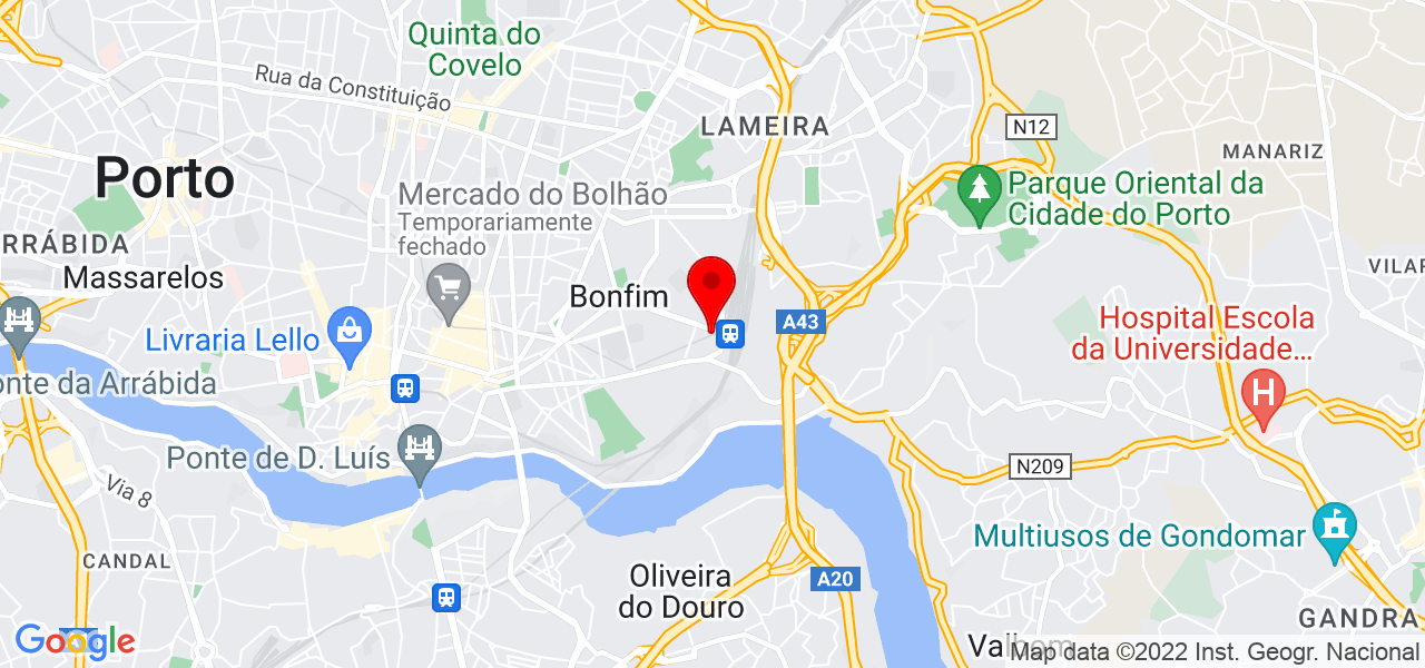 Telma - Porto - Porto - Mapa