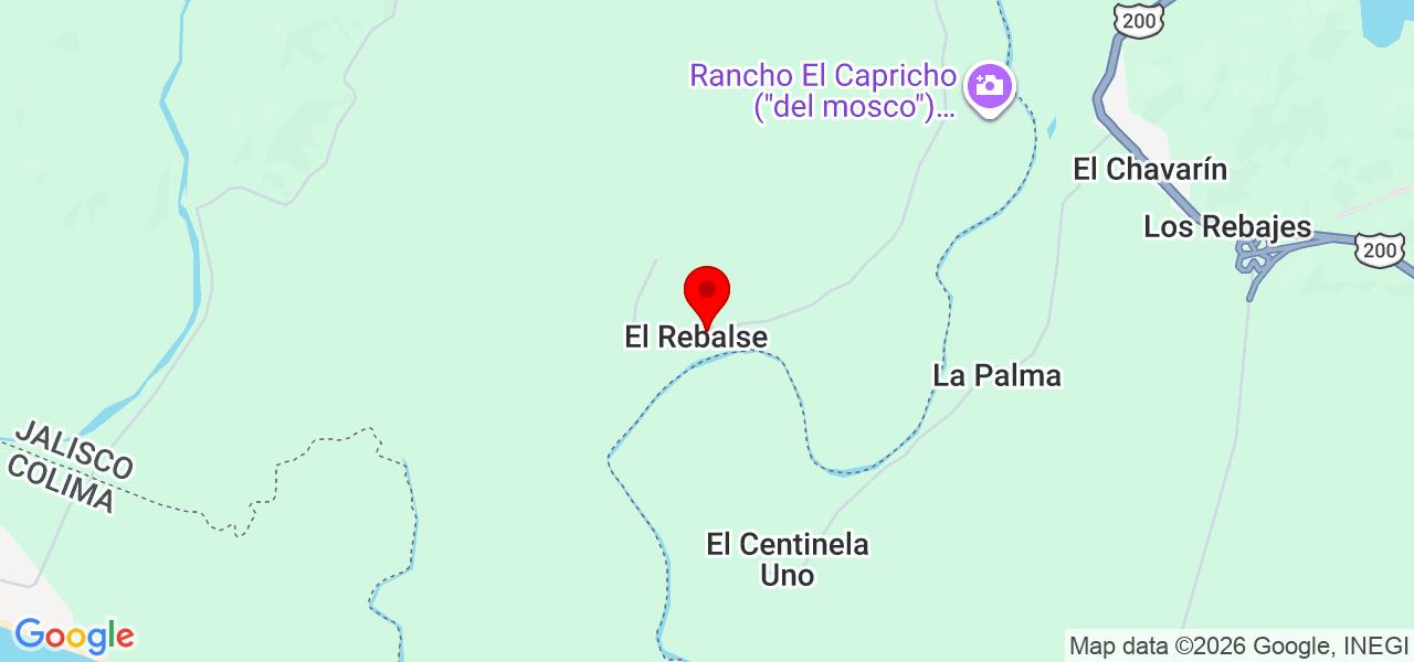 Gonzalo Senosiain - Jalisco - Cihuatlán - Map