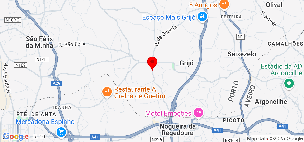 Chef Filipe Magalh&atilde;es - Porto - Vila Nova de Gaia - Map