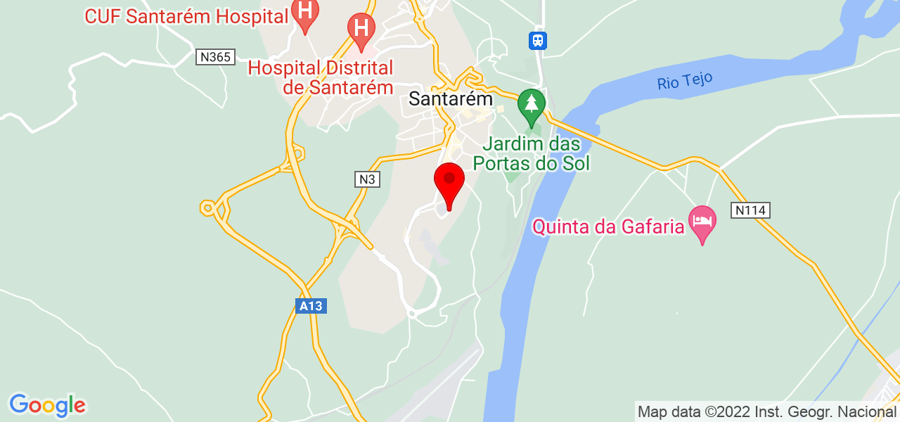 Jo&atilde;o Santos - Santarém - Santarém - Mapa