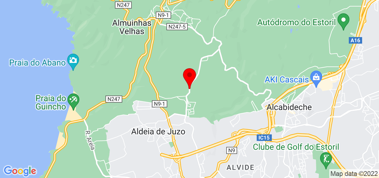Renato Silva - Lisboa - Cascais - Mapa