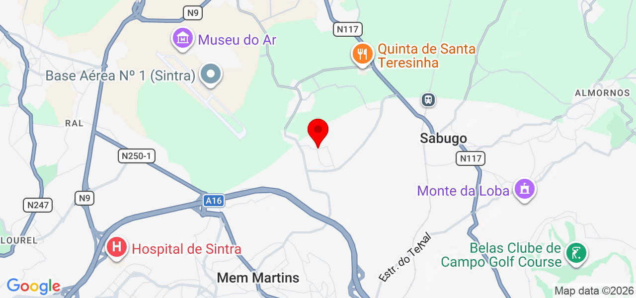 Silvabros - Lisboa - Sintra - Map