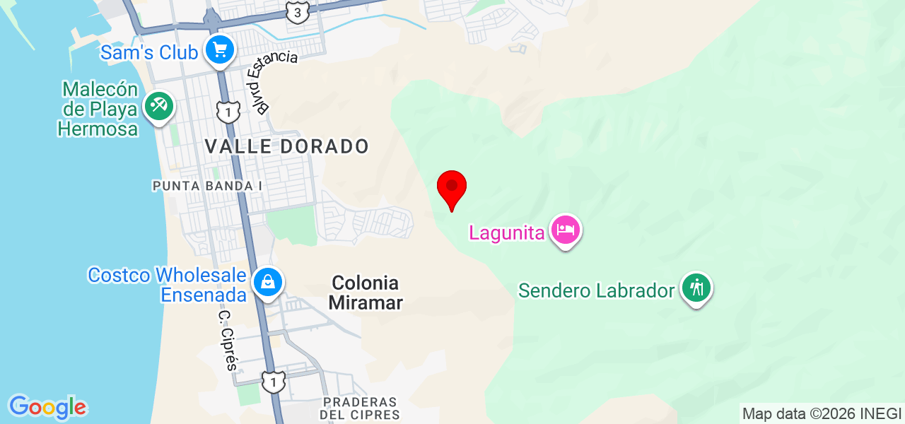Slg Ensenada - Baja California - Ensenada - Mapa
