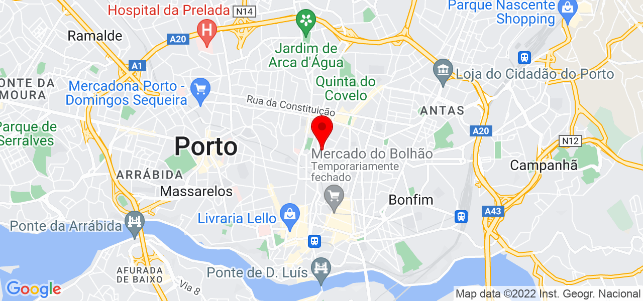 INPC - Porto - Porto - Mapa