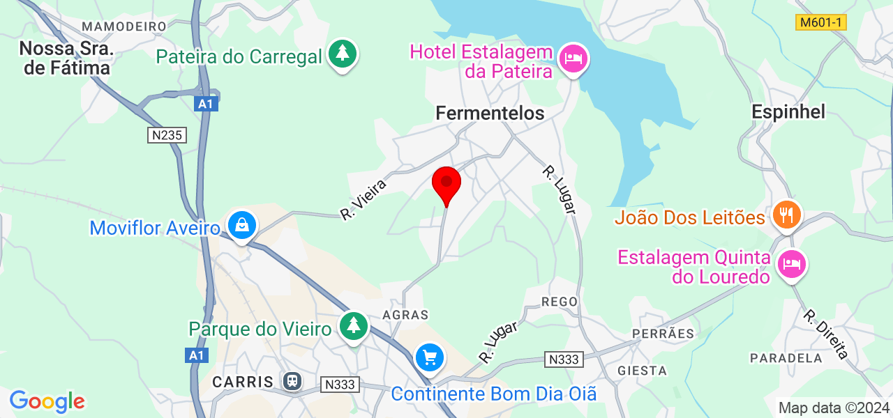 Karoline - Aveiro - Águeda - Mapa