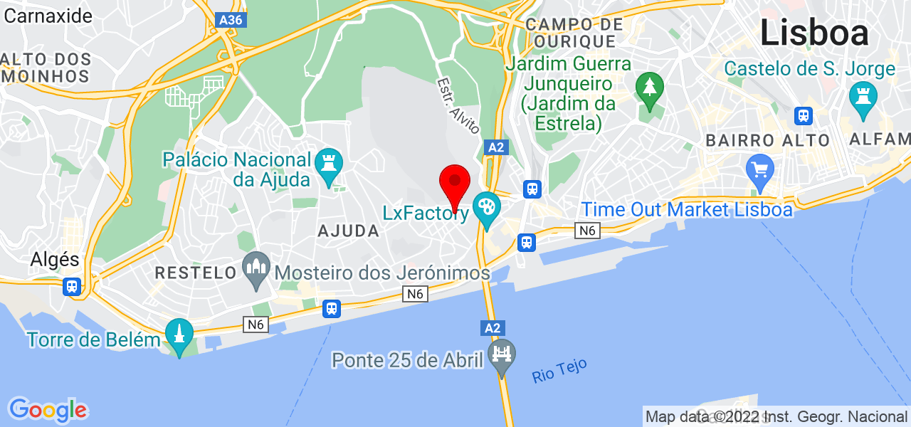 Madalena - Lisboa - Lisboa - Mapa