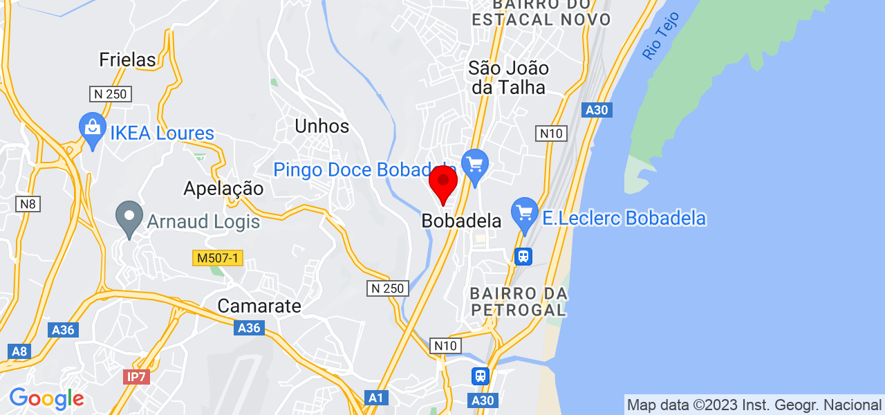 Camila - Lisboa - Loures - Mapa