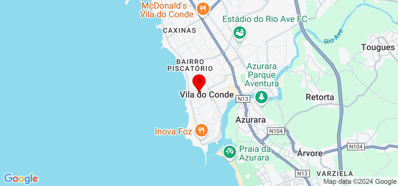 Selma M. - Porto - Vila do Conde - Karte
