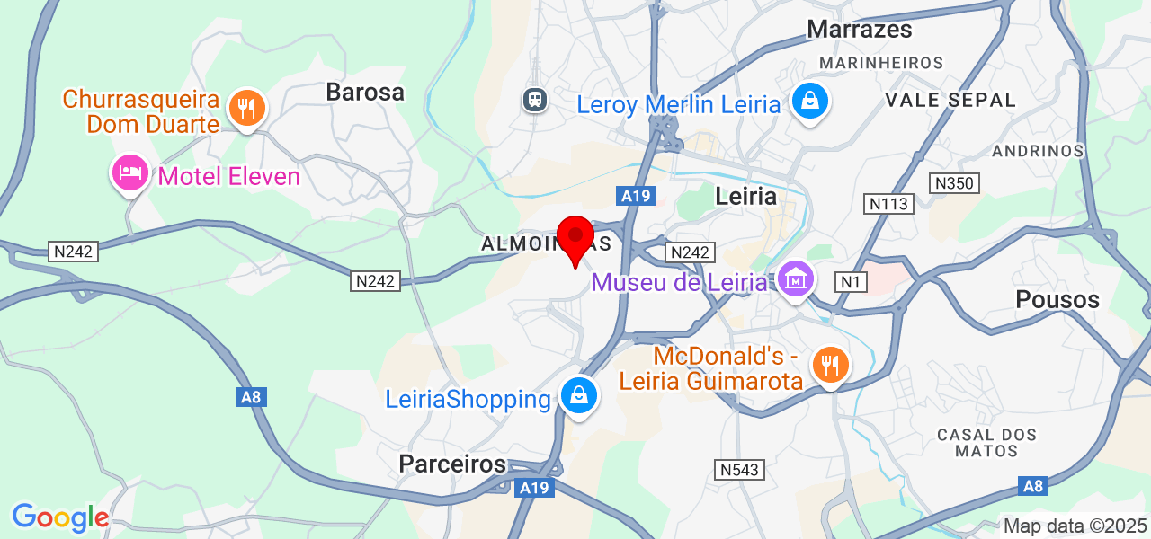 GEA GEST&Acirc;O - Leiria - Leiria - Mapa