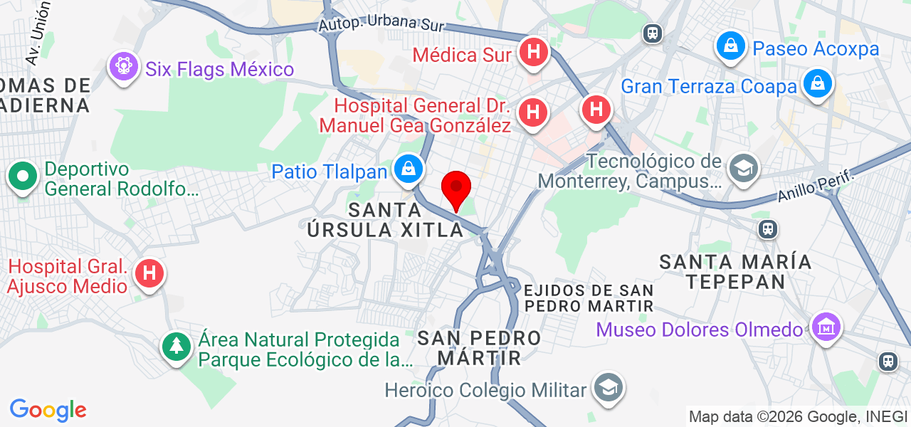 SPECTRA STUDIO - Ciudad de Mexico - Tlalpan - Map