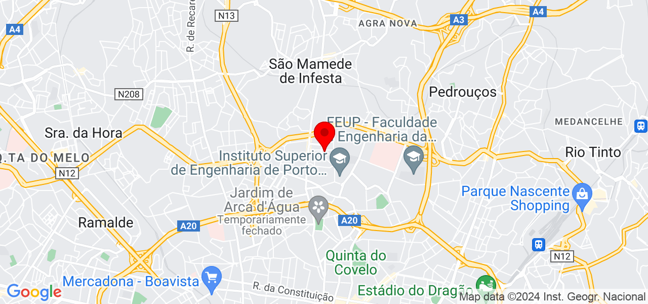 Jasminie - Porto - Porto - Mapa