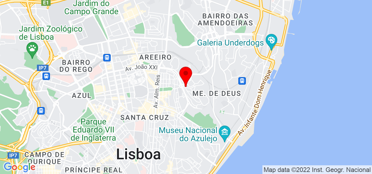 SERVI&Ccedil;OS DOM&Eacute;STICOS / PET SITING / BABY SITTING - Lisboa - Lisboa - Mapa