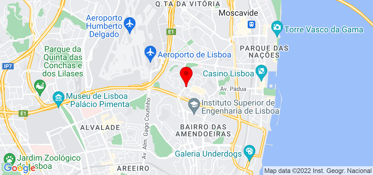 Miguel Sim&otilde;es - Lisboa - Lisboa - Mapa