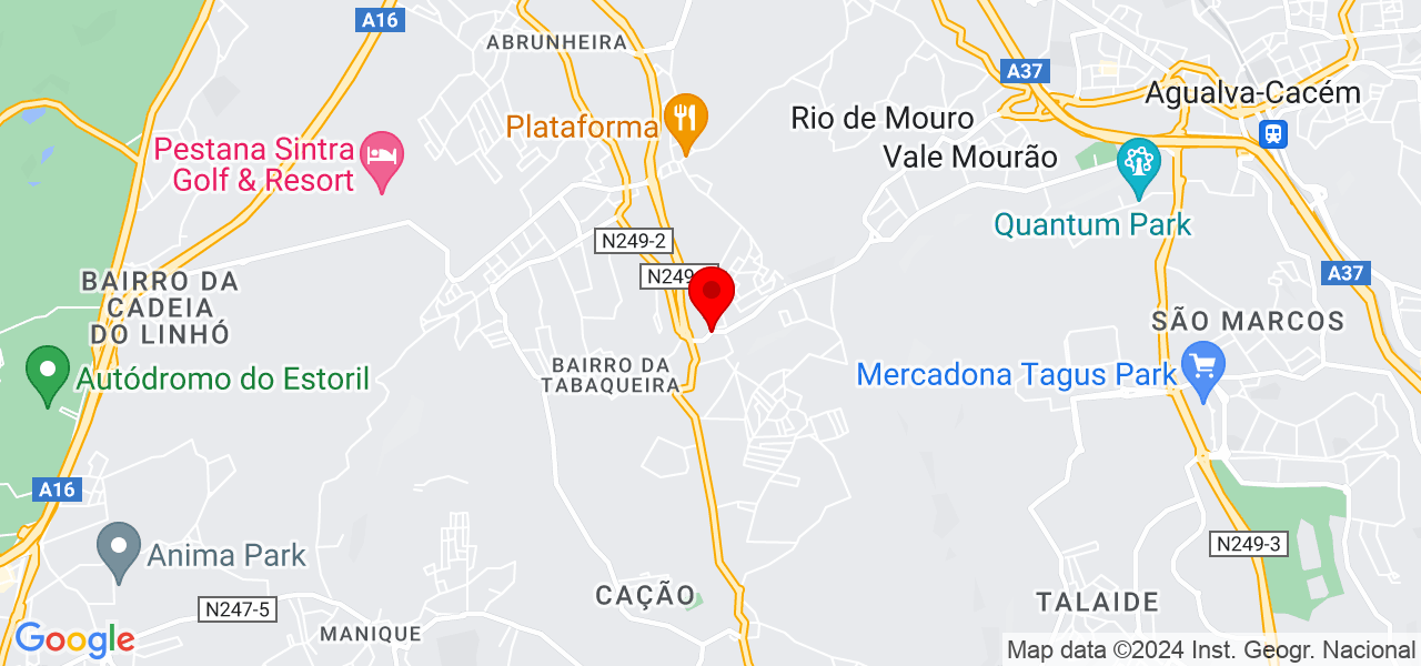 Insta Pedro - Lisboa - Sintra - Mapa
