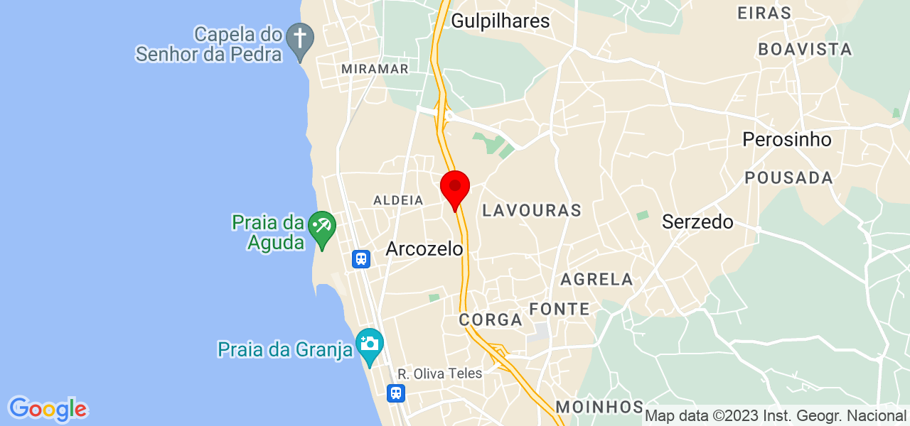 Filipa Martins - Porto - Vila Nova de Gaia - Mapa