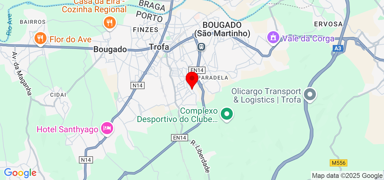 Yasmin Venancio - Porto - Trofa - Mapa