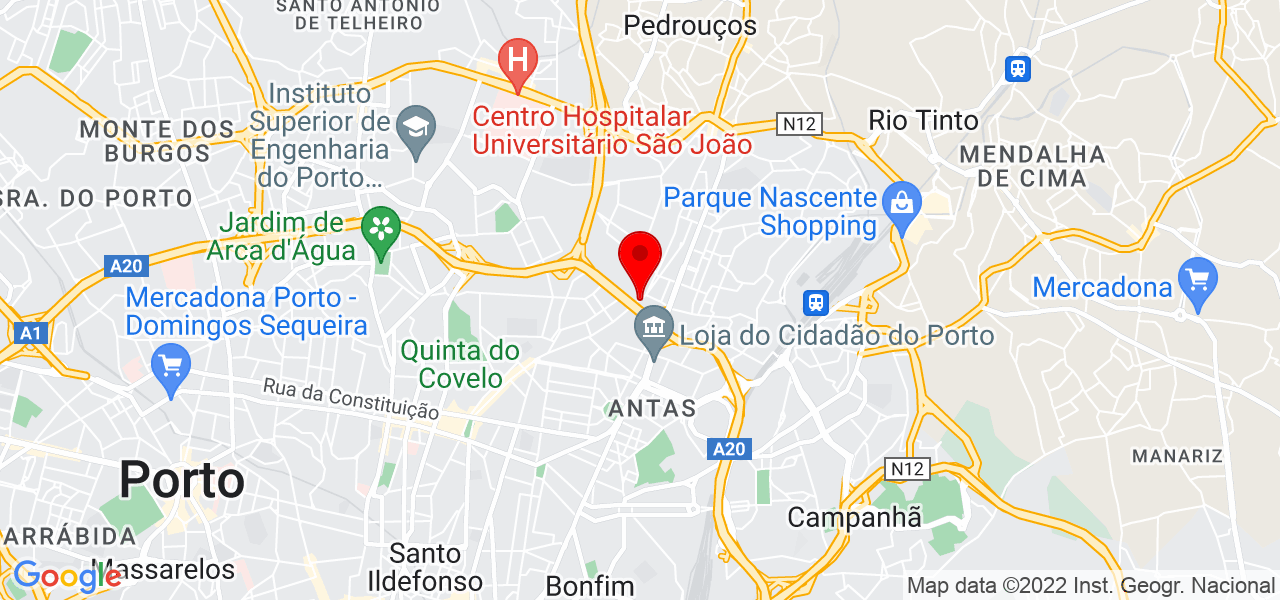 David Carvalho - Porto - Porto - Map