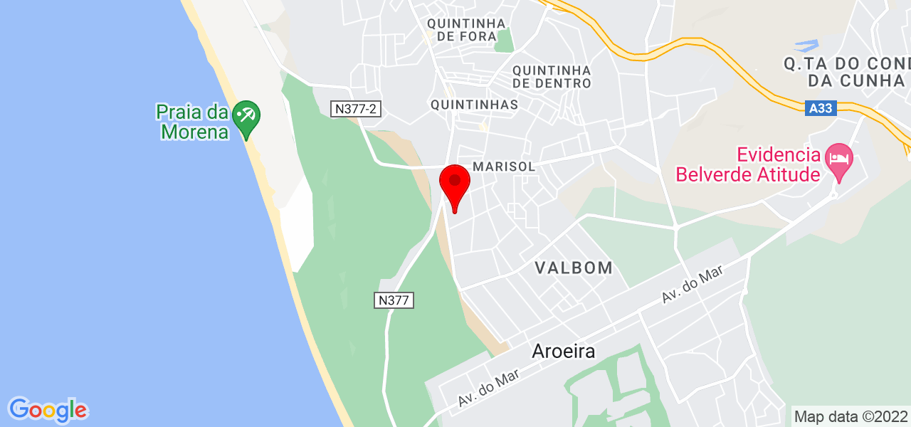 In&ecirc;s Campos - Setúbal - Almada - Mapa