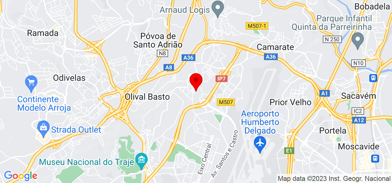 DINO MIGUEL SANTOS  UNIPESSOAL LDA - Lisboa - Lisboa - Mapa