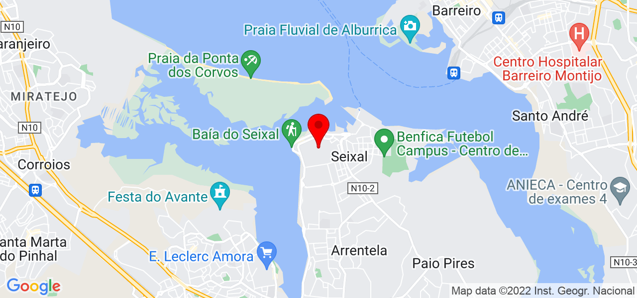 hif.pt - Setúbal - Seixal - Mapa