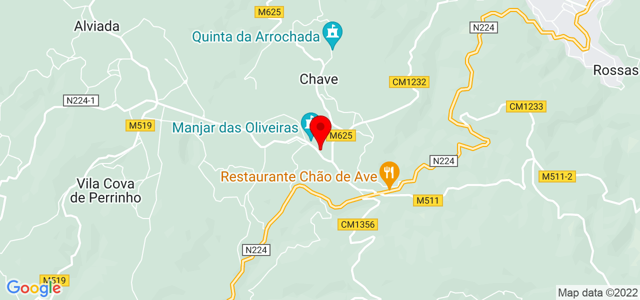 ESTORES &amp; COMPANHIA - Aveiro - Arouca - Mapa