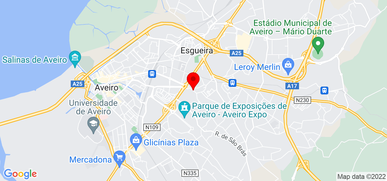 Sameiro Paiva - Aveiro - Aveiro - Mapa