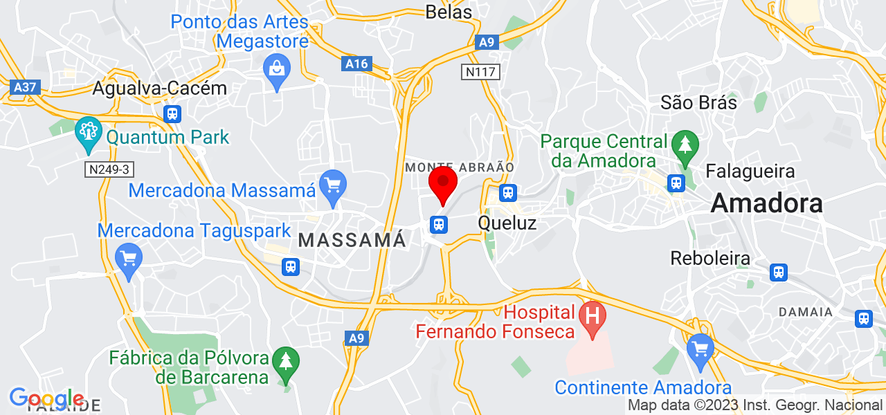 Cici Sousa - Lisboa - Sintra - Map