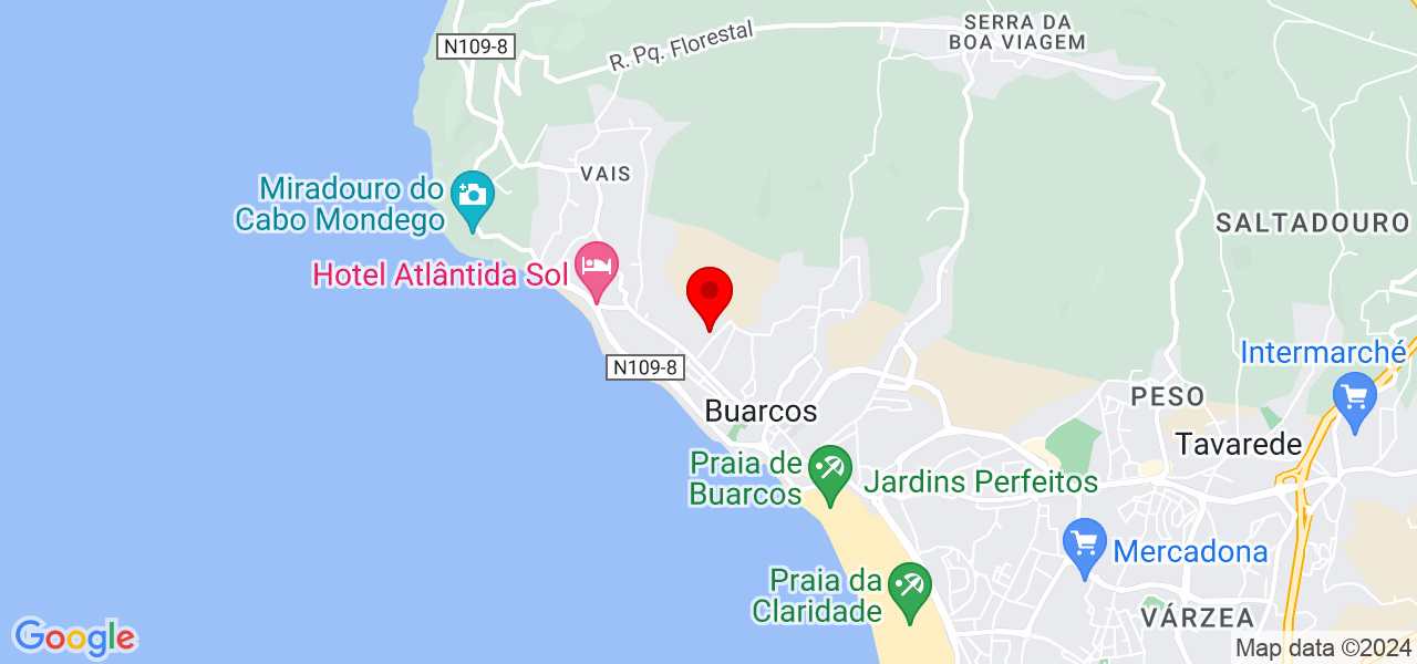 Cerrado Nobre - Coimbra - Figueira da Foz - Carte