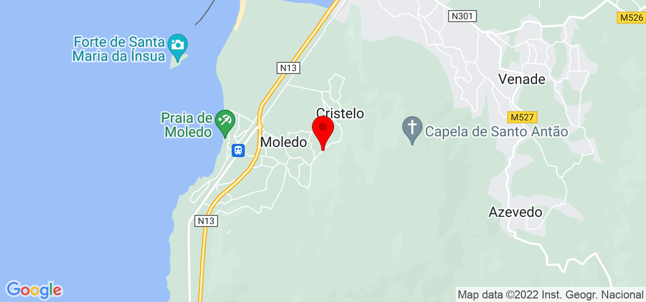 Jo&atilde;o Sousa - Viana do Castelo - Caminha - Mapa
