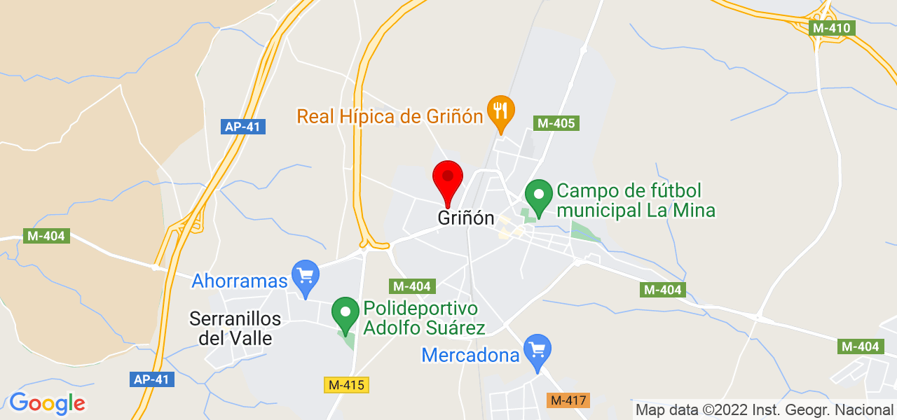 Andrea - Comunidad de Madrid - Griñón - Mapa