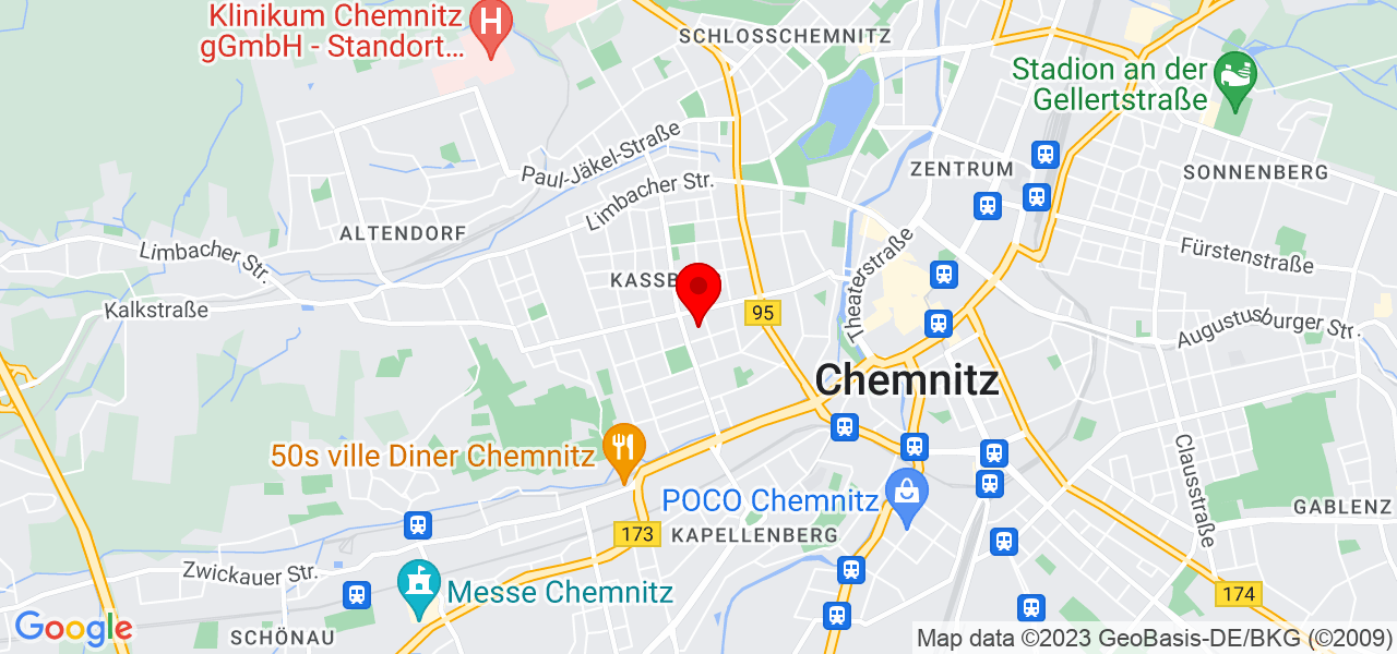 ELIA FARDI - Sachsen - Chemnitz - Karte