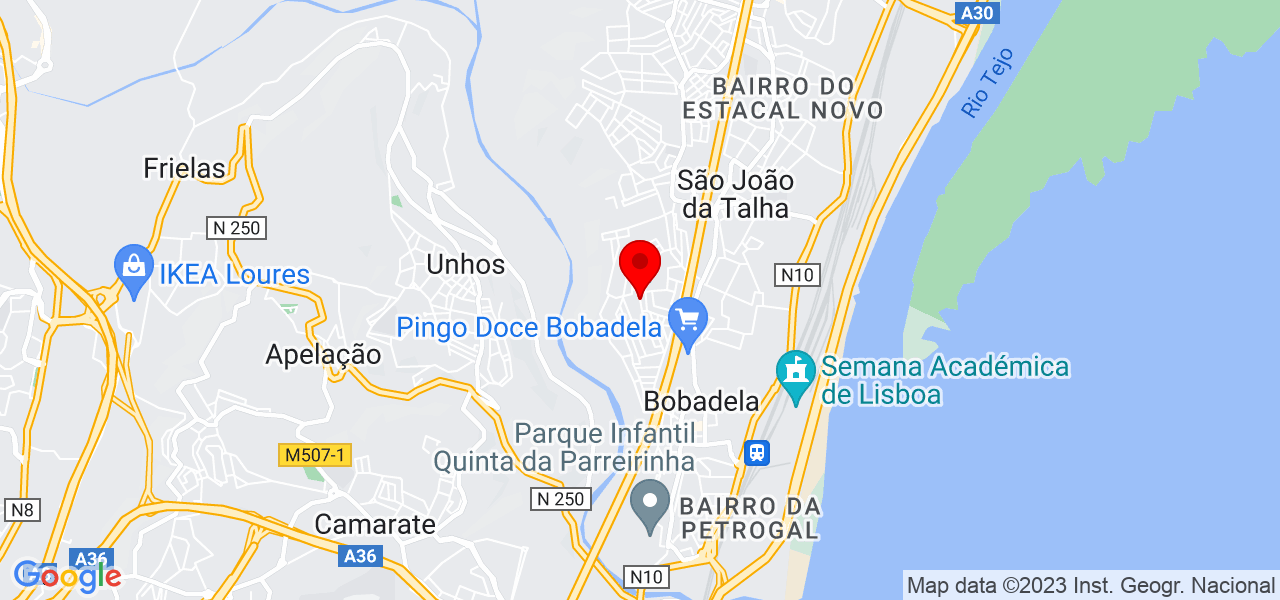 Fernando Ferreira - Lisboa - Loures - Mapa