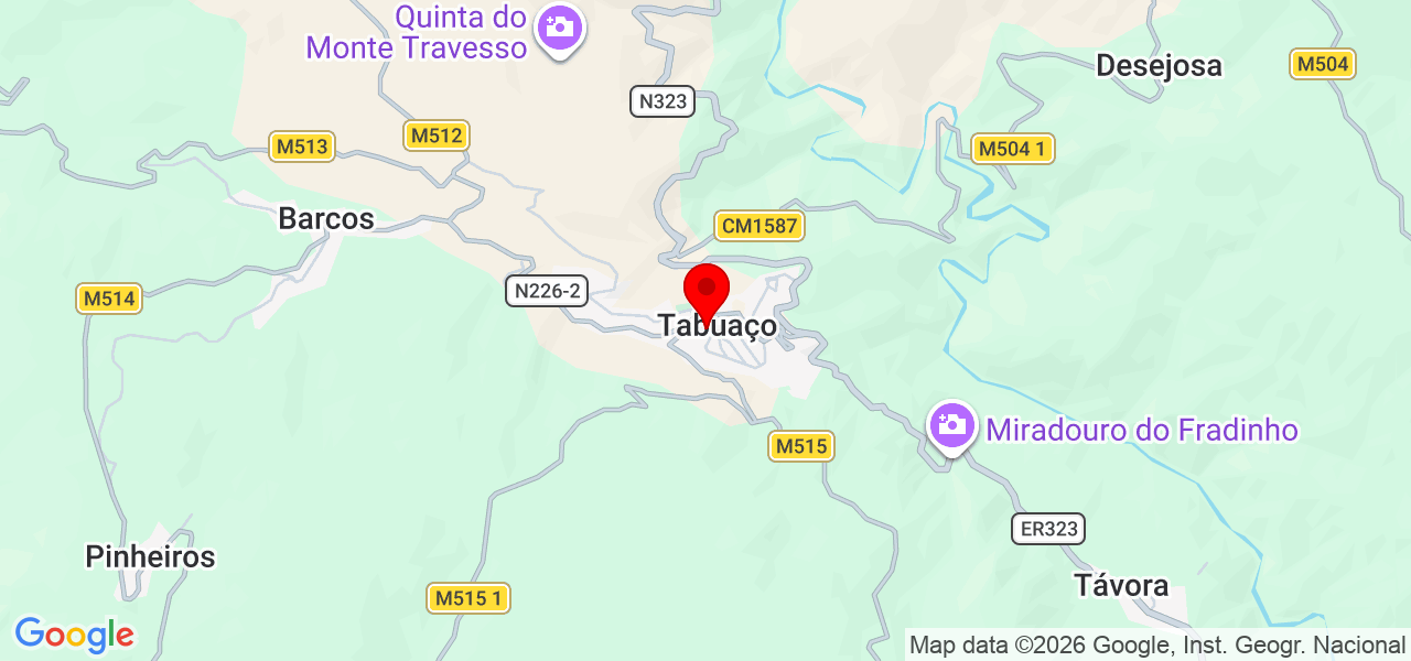 Raylene lopes - Leiria - Porto de Mós - Karte