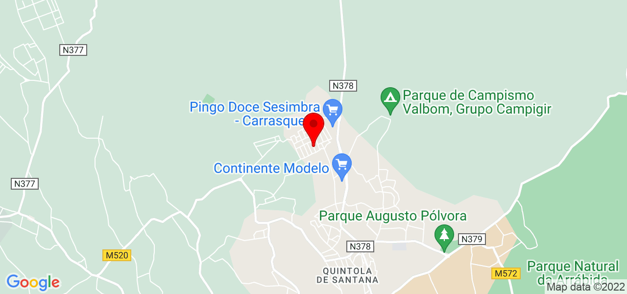 Madalena Correia - Setúbal - Sesimbra - Karte