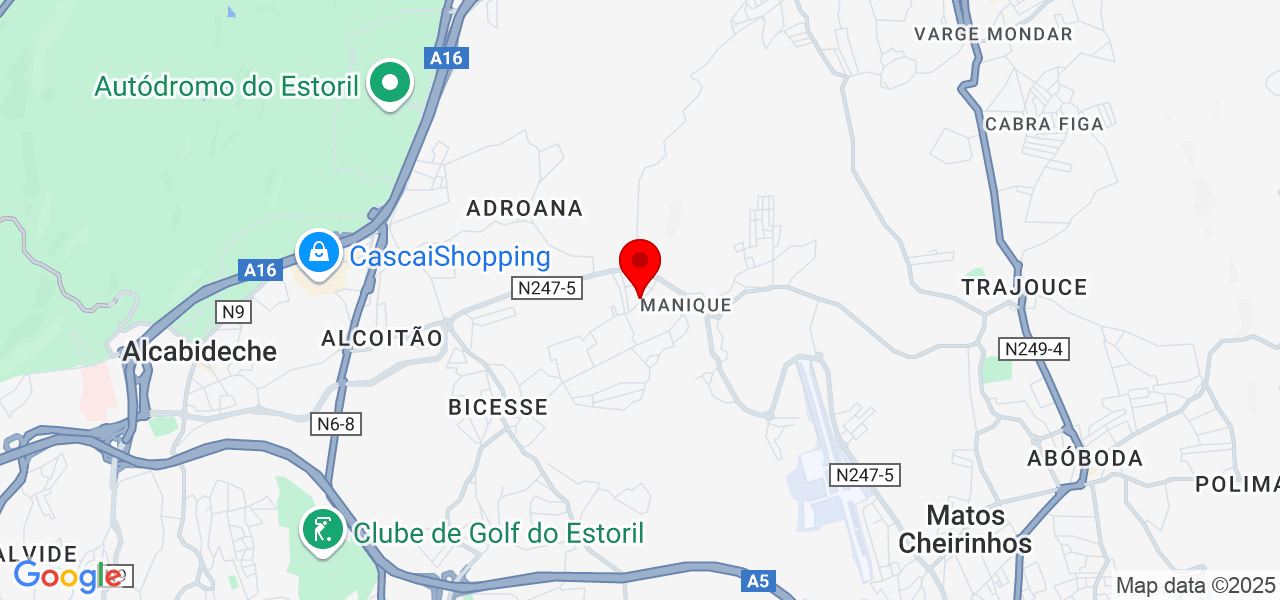 Carlos Borges - Lisboa - Cascais - Map