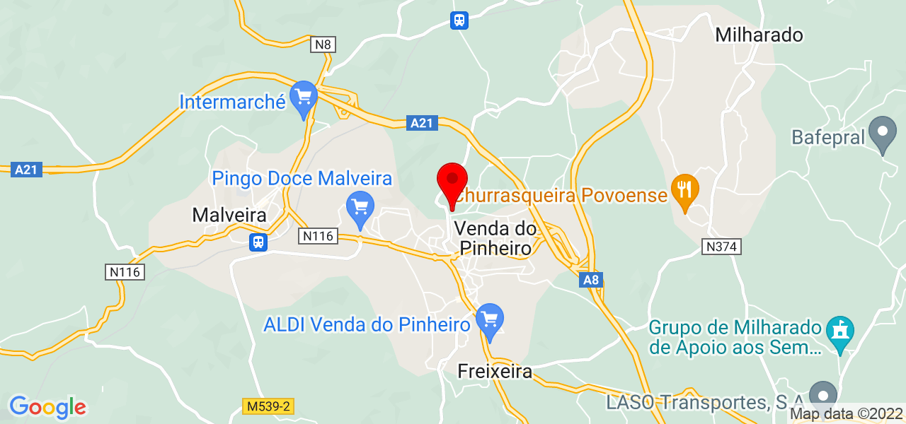 Certilinhas, lda - Lisboa - Mafra - Mapa