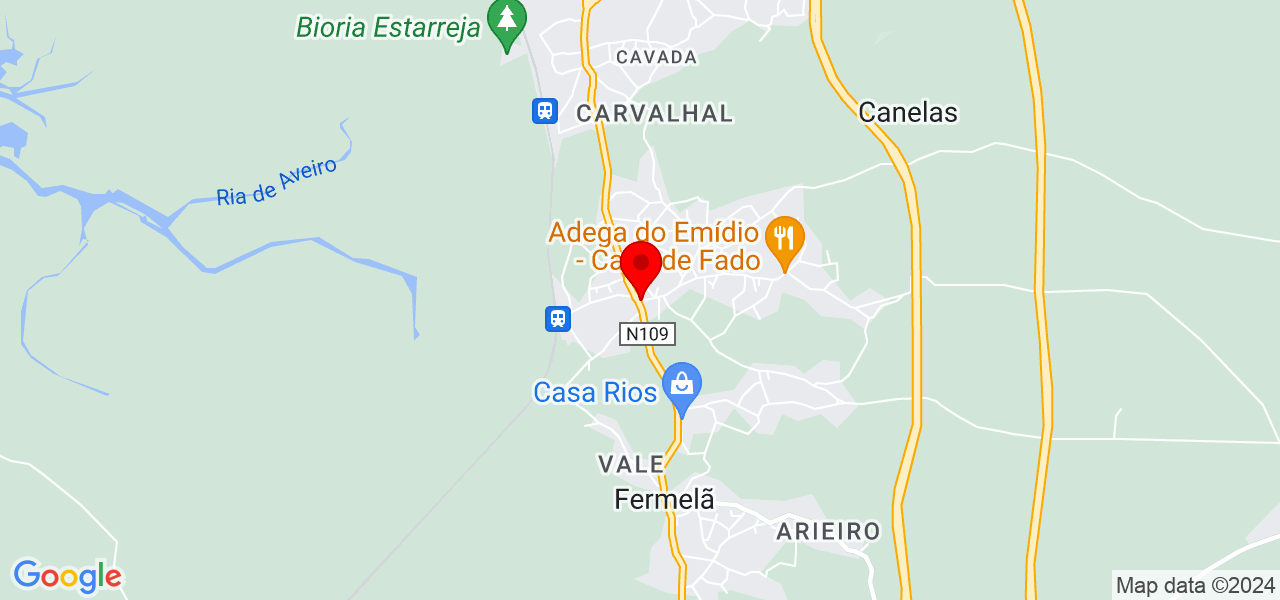 Luis Silva - Aveiro - Estarreja - Mapa