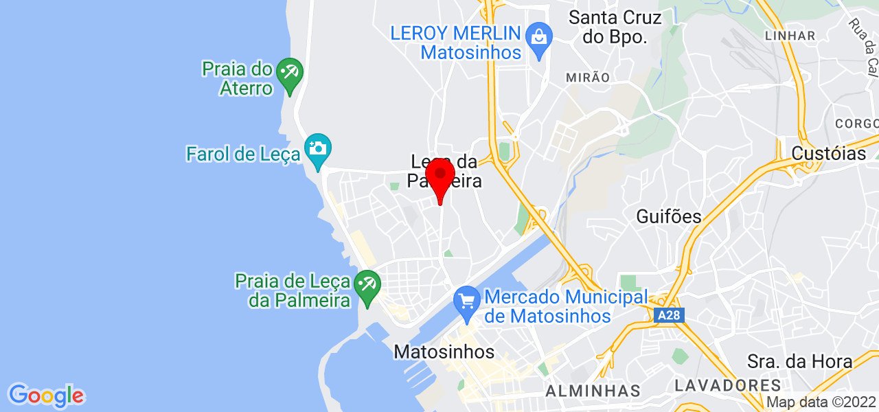 Marcos Louren&ccedil;o - Porto - Matosinhos - Mapa