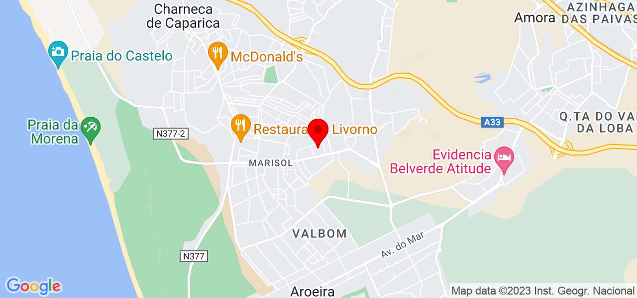 Ar Limpo - Setúbal - Seixal - Mapa