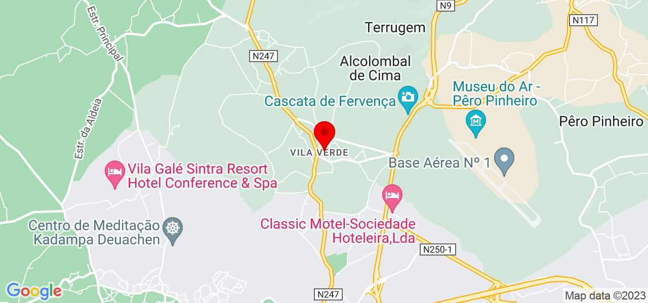 Janete Oliveira - Lisboa - Sintra - Mapa