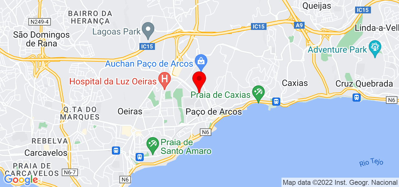 CWD we make better - Lisboa - Oeiras - Map